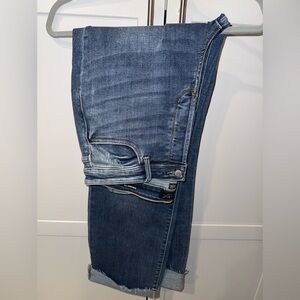 Judy Blue Straight Fit Jeans|  Size 15/32 | Button Fly Medium Wash Stretch Denim